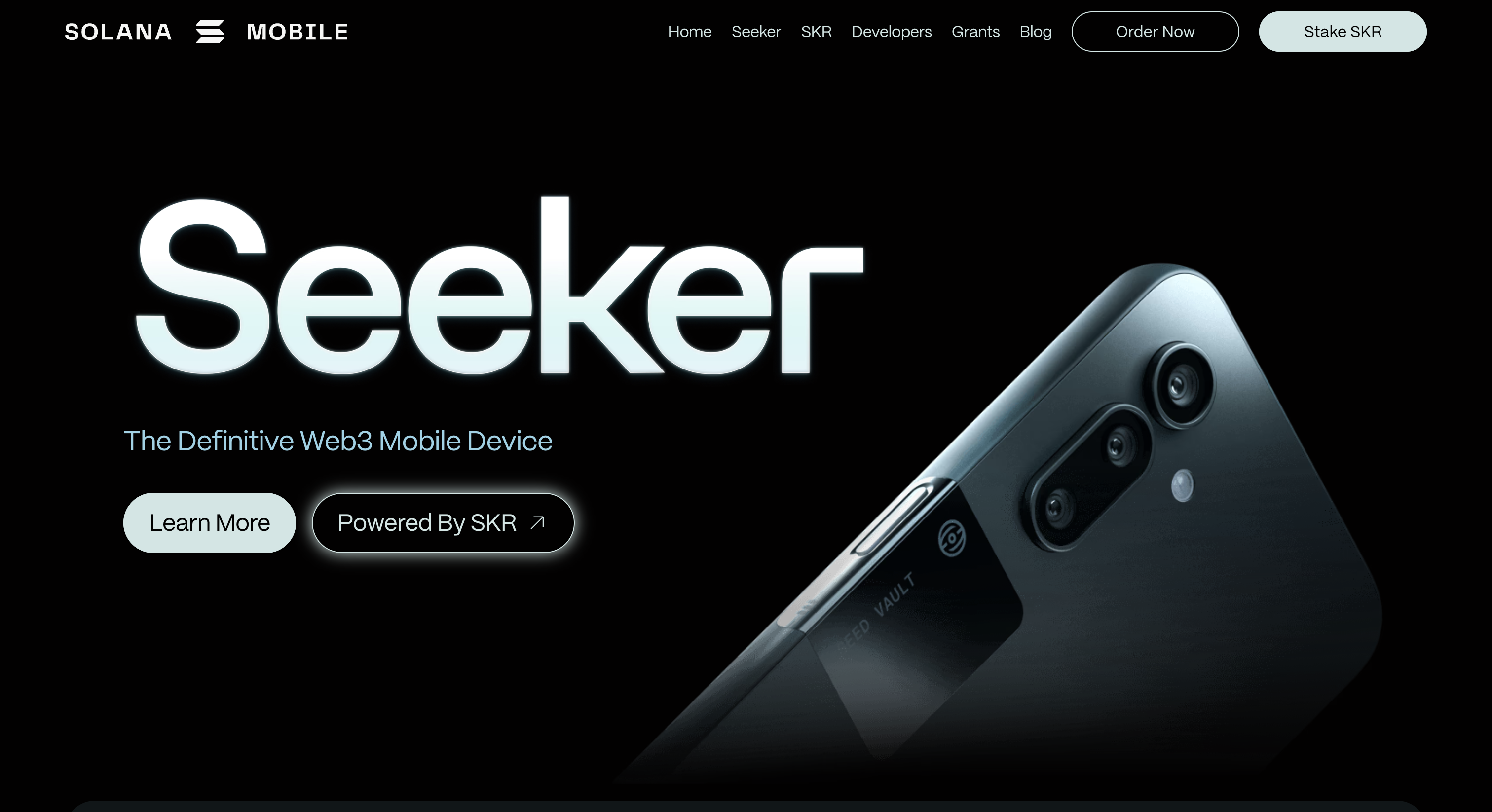 Solana Mobile Seeker